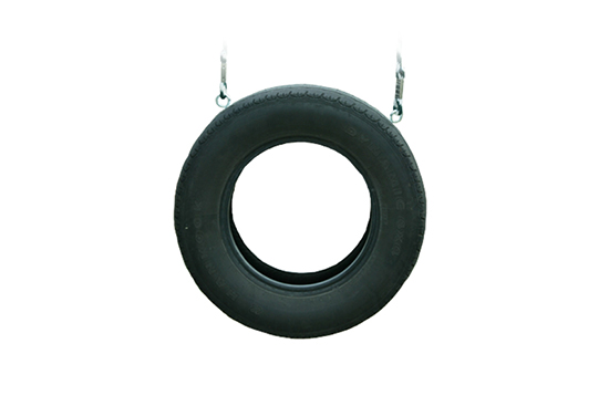 2-Rope Plastic Tire Swing