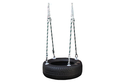 4-Rope Plastic Tire Swing