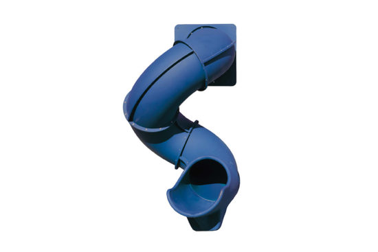 Swing Kingdom Turbo Twister Slide 7' - Blue