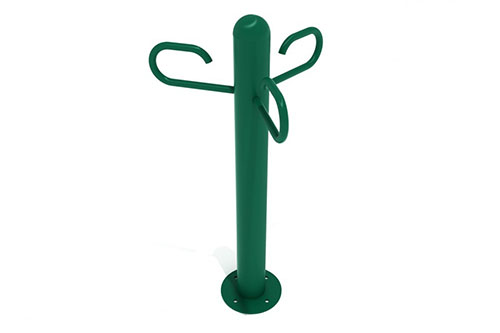 Dog Park Leash Holder - Green