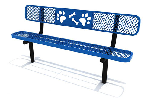 6 ft Dog Park Bench