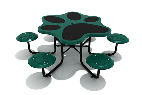 Paw Print Table