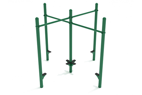 Quadruple Pull-up Bar Unit