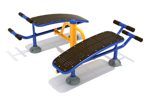 Double Station Sit Up Bench