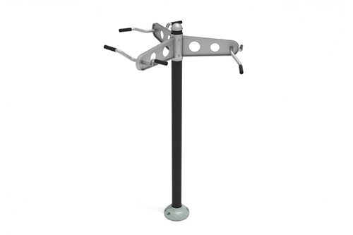 Triple Station Chin-Up Bars