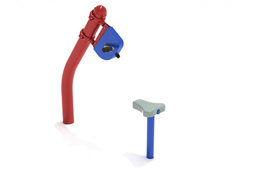 Single Station Hand Bike with Seat